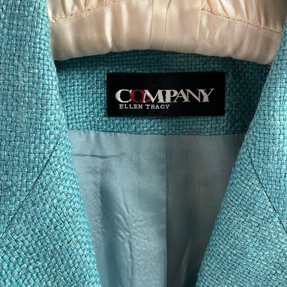 Ellen Tracy Company Ladies Dress Jacket, Teal - Picture 3 of 8